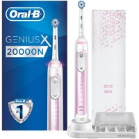 Электрическая зубная щетка Oral-B Genius X 20000N D706.515.6X (розовый)