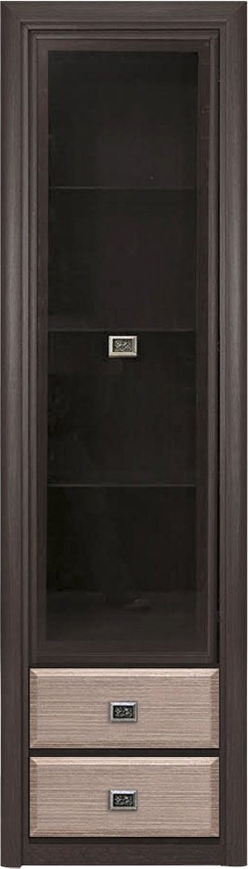 

Шкаф-витрина Black Red White Коен REG1W2S (венге магия/штрокс)