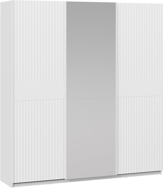 

Шкаф-купе Трия Оскар Тиффани Т2 2100 282755 (белый/белый снег/белый софт)