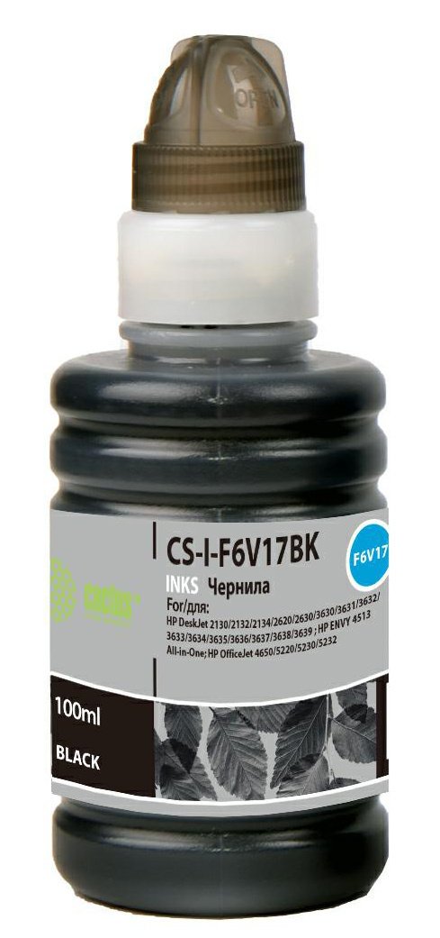 

Чернила CACTUS CS-I-F6V17BK