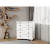 Детский комод Incanto Мишка с органайзером 800/5 PK-0060/00 (белый)