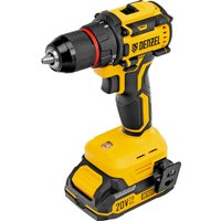 Дрель-шуруповерт Denzel CDH-BL-20 (с 2-мя АКБ, кейс)