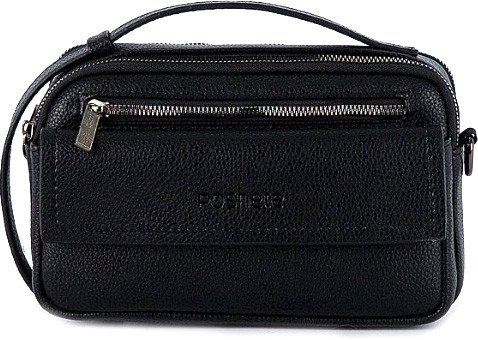 Мужская сумка Poshete 249-6610-1-BLK (черный)