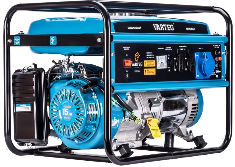 

Бензиновый генератор Varteg G6500