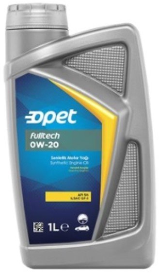 

Моторное масло Opet Fulltech 0W20 1л