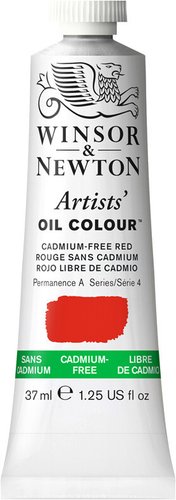 Winsor & Newton Artists Oil 1214901 (37 мл, беcкадмиевый красный)