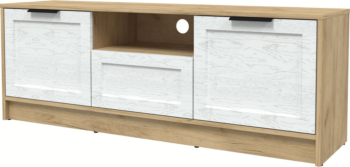 

Тумба Интерлиния ТВ Концепт Тренд КТ-ТВ3-50 (дуб золотой/дуб полярный)