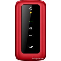 Кнопочный телефон Vertex S110 (красный)