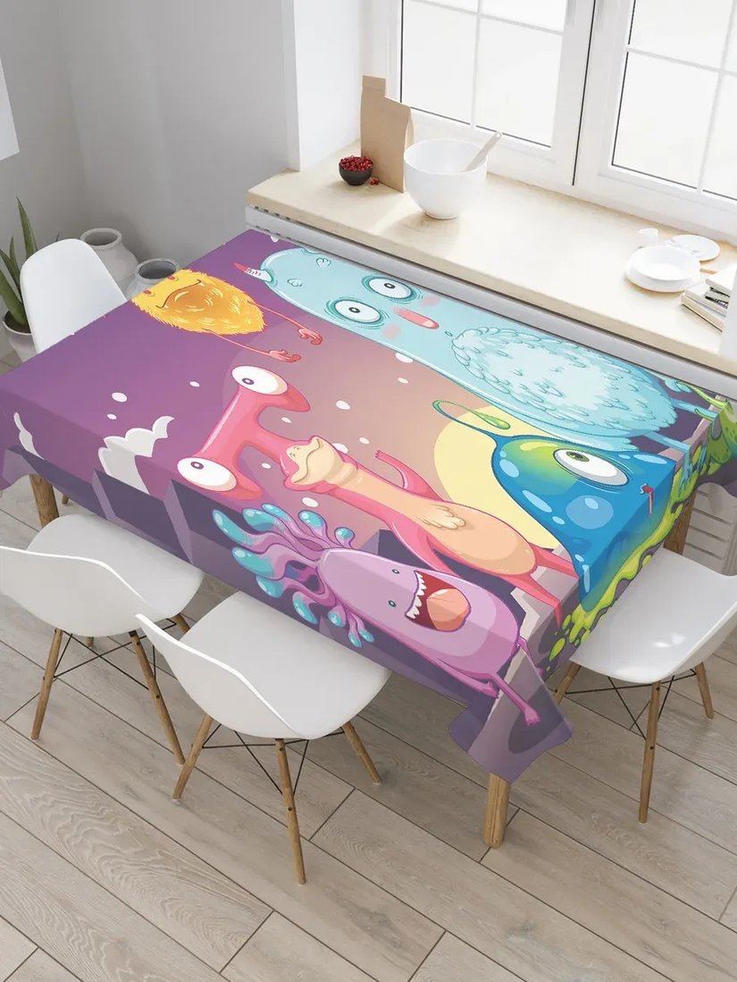 

Скатерть JoyArty Веселые инопланетяне tc_104652 (120x145)