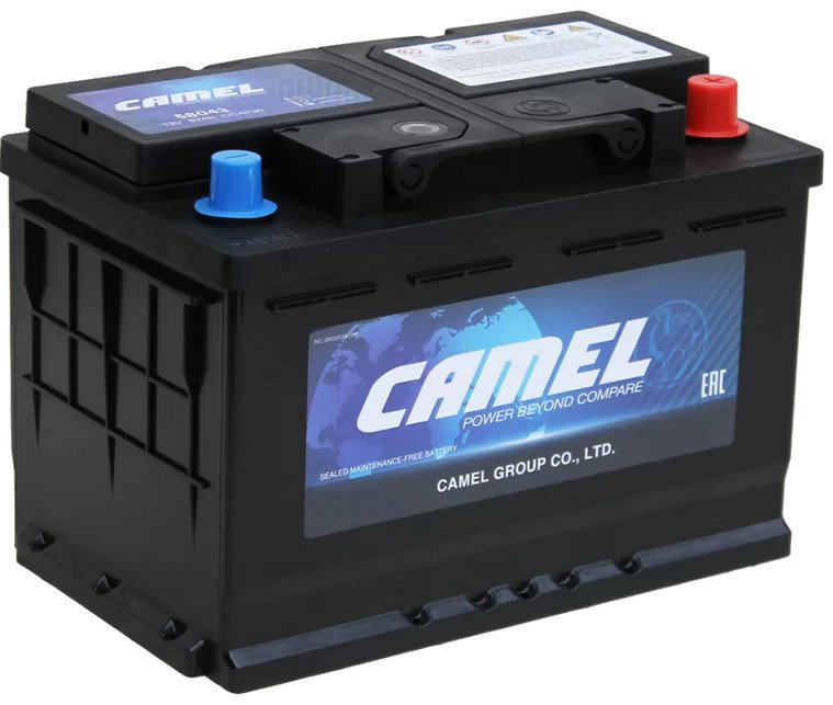 

Автомобильный аккумулятор Camel 58043 euro (82 А·ч)
