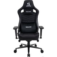 Игровое (геймерское) кресло Evolution Nomad (черный/белый)