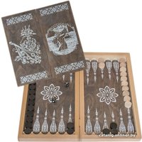 Нарды Фабрика нард Муза MN104 (черное дерево)