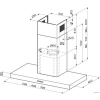 Кухонная вытяжка Faber Stilo Comfort X A90 325.0615.636