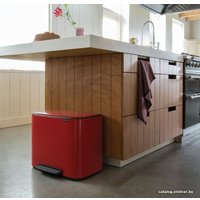 Мусорное ведро Brabantia Bo Pedal Bin 36 л (красный)