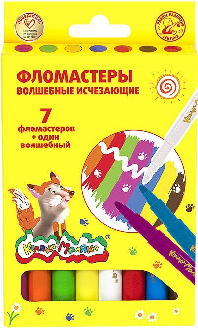 

Фломастеры Каляка-Маляка ФИКМ08 (7 цв)
