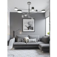 Подвесная люстра Mirastyle Диод XL-21016/4+4 WT