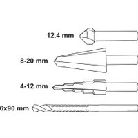 Набор сверл Sthor 22640 (4 шт)