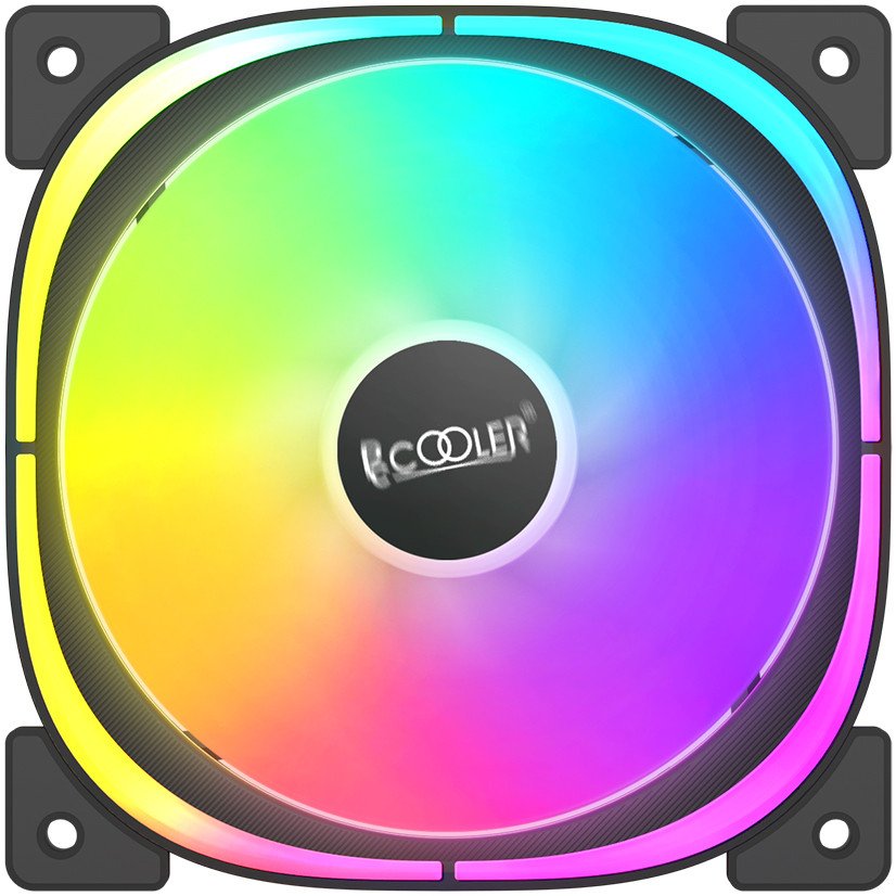 

Вентилятор для корпуса PCCooler EF120 ARGB (черный)