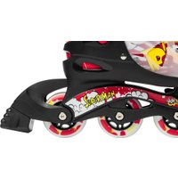 Роликовые коньки Ricos Fun PW-116A-10 (р. 34-37, черный/красный)