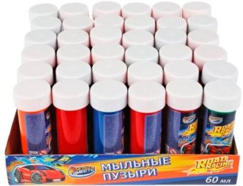 Мыльные пузыри Играем вместе Road Racing (60 мл)