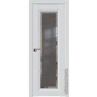 Межкомнатная дверь ProfilDoors 2.101U L 60x200 (аляска, стекло square графит)