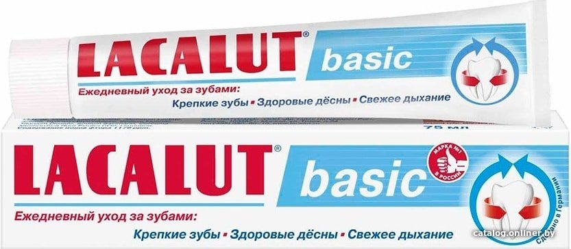 Зубная паста LACALUT Basic 75 мл