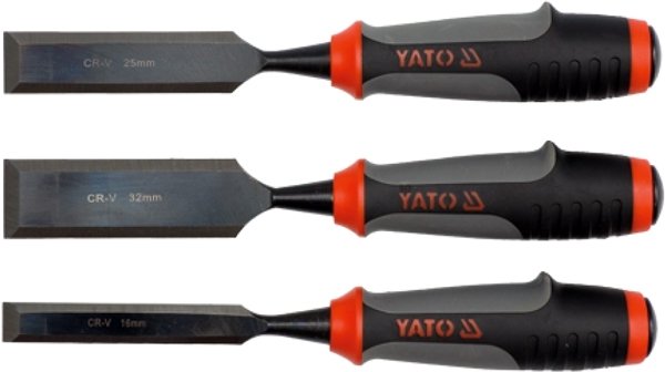 

Набор стамесок Yato YT-6280 (3 предмета)