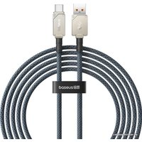 Кабель Baseus Unbreakable Series USB Type-A - USB Type-C (2 м, белый)