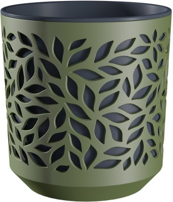 Вазон Bmc Leaves КШ-5831 (оливка/антрацит)