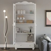 Шкаф-витрина Диприз Бритта / Д.30012.2 (белый) в Солигорске