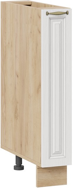 

Шкаф напольный Трия Лина 1Н15К (дуб крафт золотой/белый)