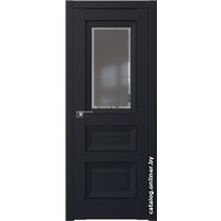 Межкомнатная дверь ProfilDoors 2.94U L 80x200 (черный матовый, стекло графит)