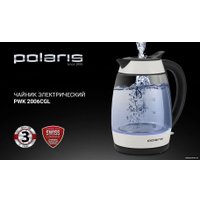 Электрический чайник Polaris PWK 2006CGL (белый)