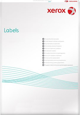 

Самоклеящаяся бумага Xerox A4, 33 деления, 100 л 003R97410