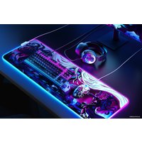 Коврик для стола SteelSeries Qck Prism XL Neo Noir Edition