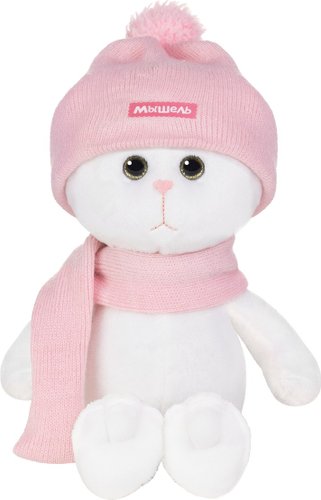 Классическая игрушка Колбаскин & Мышель Мышель в розовой шапочке и шарфике MT-MRT-КМ-0320241-20