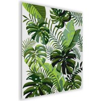 Картина по номерам PaintLine Тропические листья PL-00153