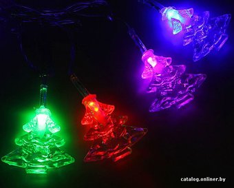 Светодиодная гирлянда Luazon Метраж Елка 4 см Led-20 (5 м, мульти) [701254]