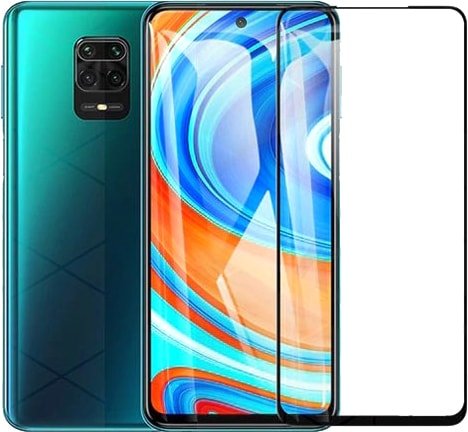 

Защитное стекло KST Full glue для Xiaomi Redmi Note 9S/9 Pro (черное)