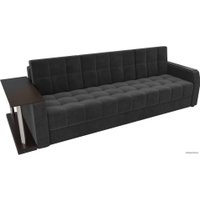 Диван Лига диванов Атлантида 102229 (велюр, серый)