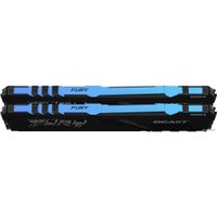 Оперативная память Kingston FURY Beast RGB 2x16GB DDR4 PC4-29800 KF437C19BB1AK2/32