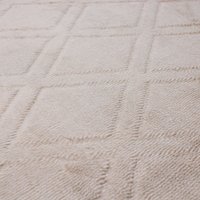 Ковер для жилой комнаты AksHome Geometry Faux Fur (160x230)