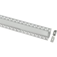 Алюминиевый профиль ЭРА Комплект с анодированным профилем под штукатурку ЭРА 6114 61х14мм 2.5м