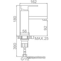 Смеситель Ledeme L1033B