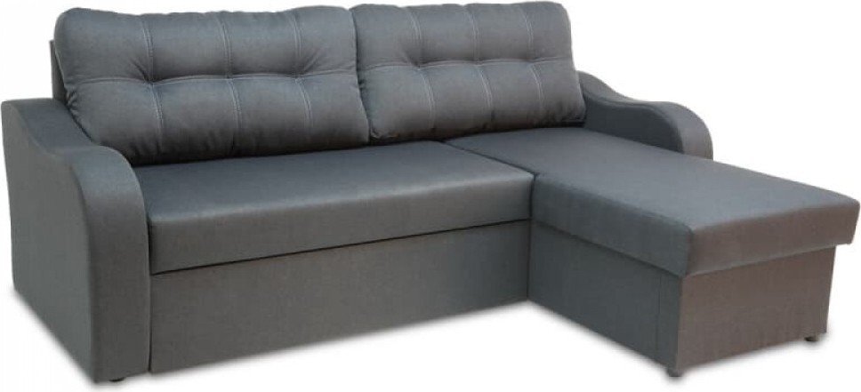 Угловой диван Мебель 7Я Тиамо (серый)