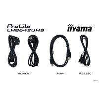 Информационная панель Iiyama ProLite LH8642UHS-B3