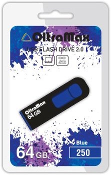 USB Flash OltraMax 250 64GB (синий) [OM-64GB-250-Blue]