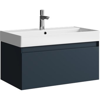 Aqwella Тумба с умывальником Geometria GE01081GRM+4610119205126