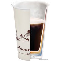 Многоразовый стакан DeLonghi DLSC057 0.3л (белый/коричневый)