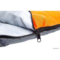 Спальный мешок Acamper Bruni 300г/м2 (правая молния, оранжевый/серый)
